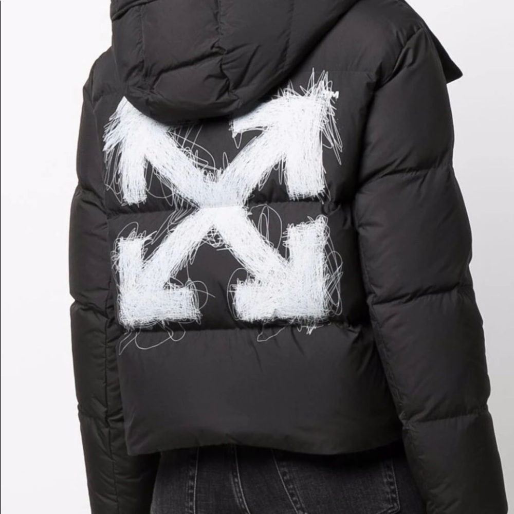 Off-White Main Nylon Regular Puffer Jacket XS